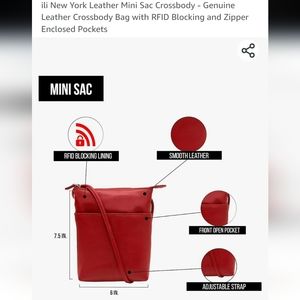 Leather ili New York Bag